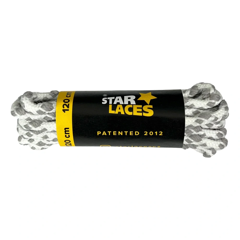 STAR LACES STRONG BÍLO-ŠEDÁ