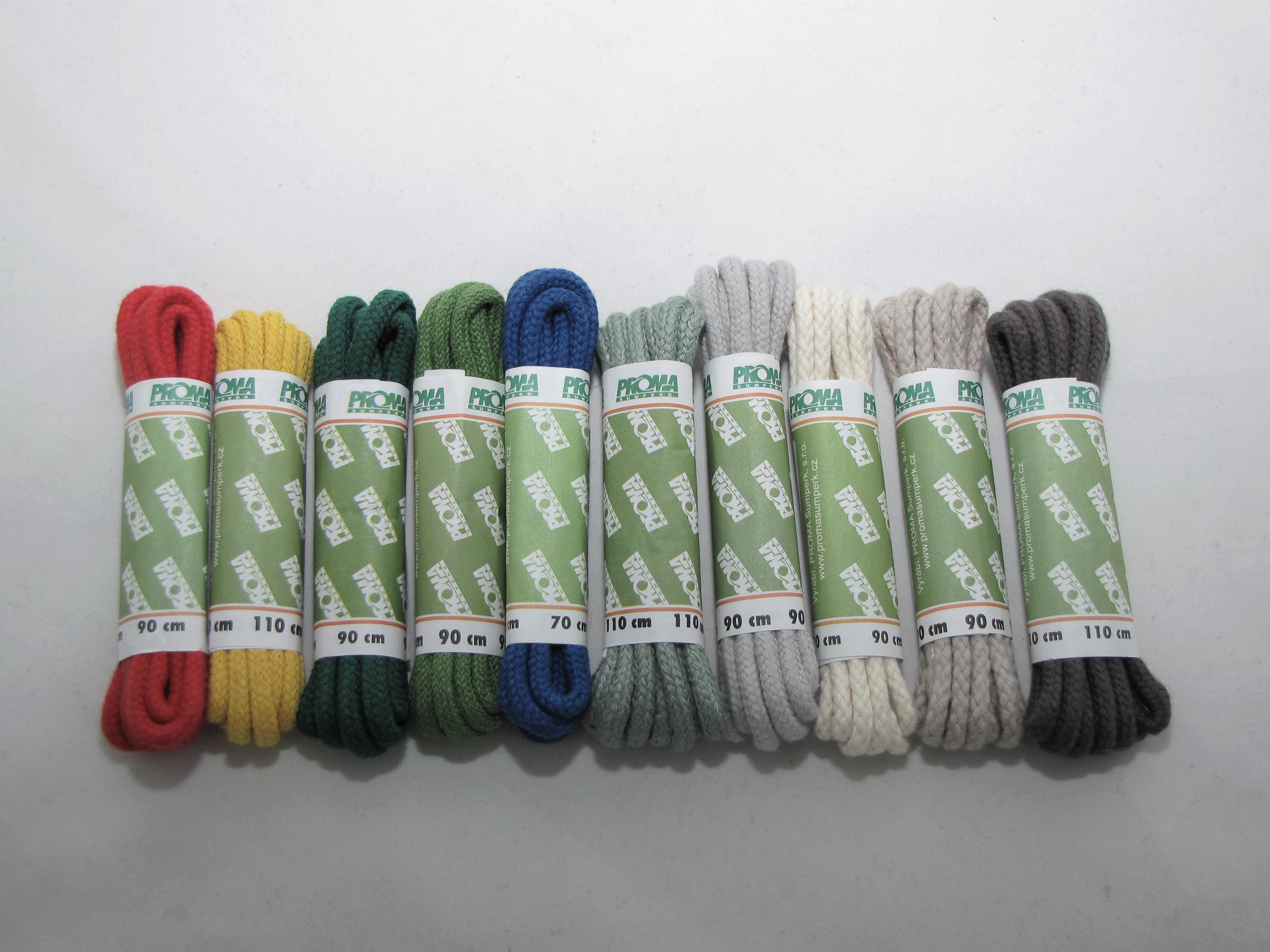 Šněrovadla kulatá silná bavlněná 45cm