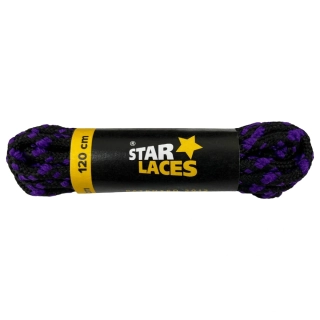 STAR LACES STRONG ČERNO-FIALOVÁ