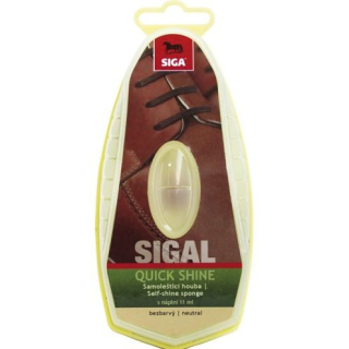 Sigal - Quick shine lesk na obuv s aplikátorem 75ml bezbarvý